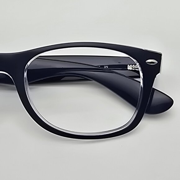 Ray-Ban RB2132 6053/71 Wayfarer Color Mix Matte Blue Sunglasses Frame w/ Case - Picture 10 of 16